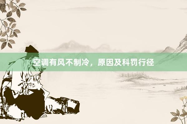 空调有风不制冷，原因及科罚行径